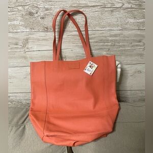 Sseko Leather Bucket Bag